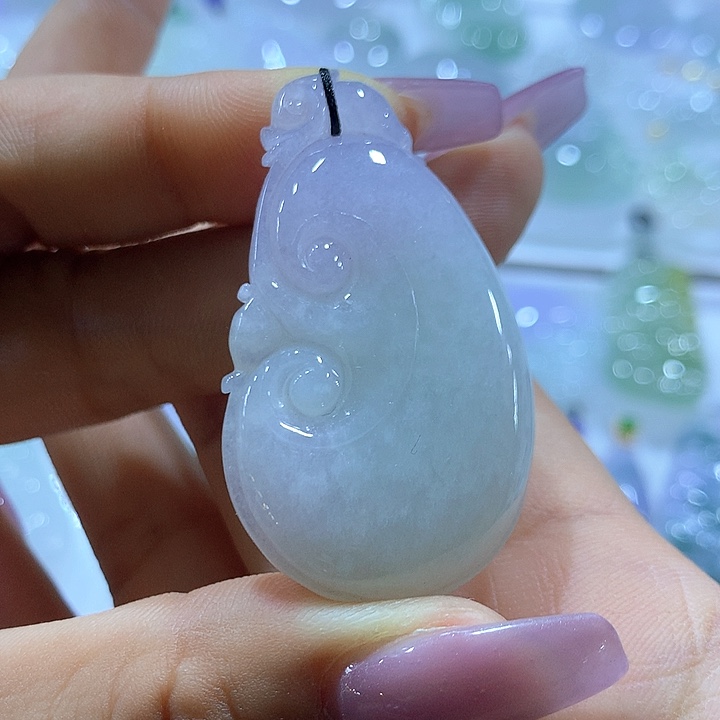 翡翠未镶嵌颈饰天然翡翠A货吊坠