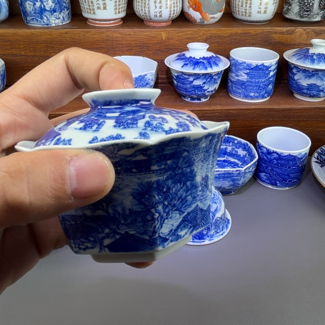 ****安摆件陶手工手绘哈哈哈哈哈