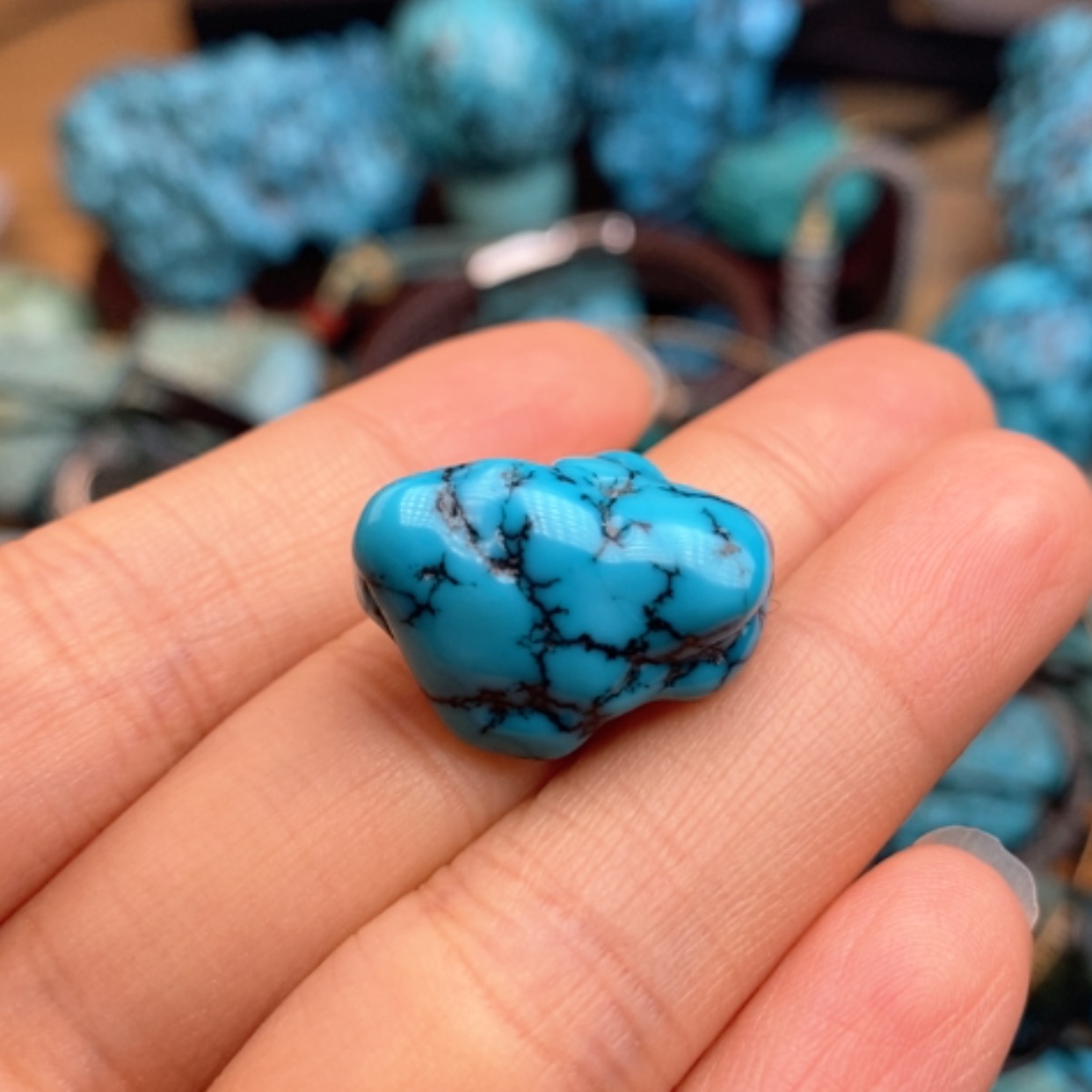 【闪购商品】绿松石珠宝半成品未镶嵌