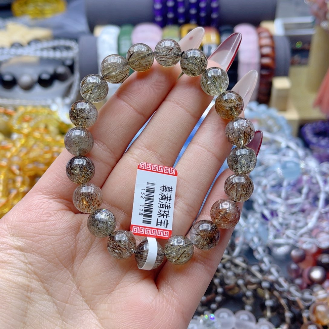 水晶手链银S925镶嵌mmmmm