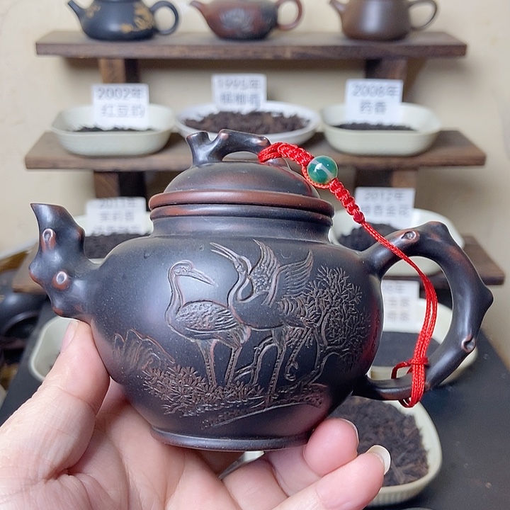 壶坭兴陶全手工茶壶