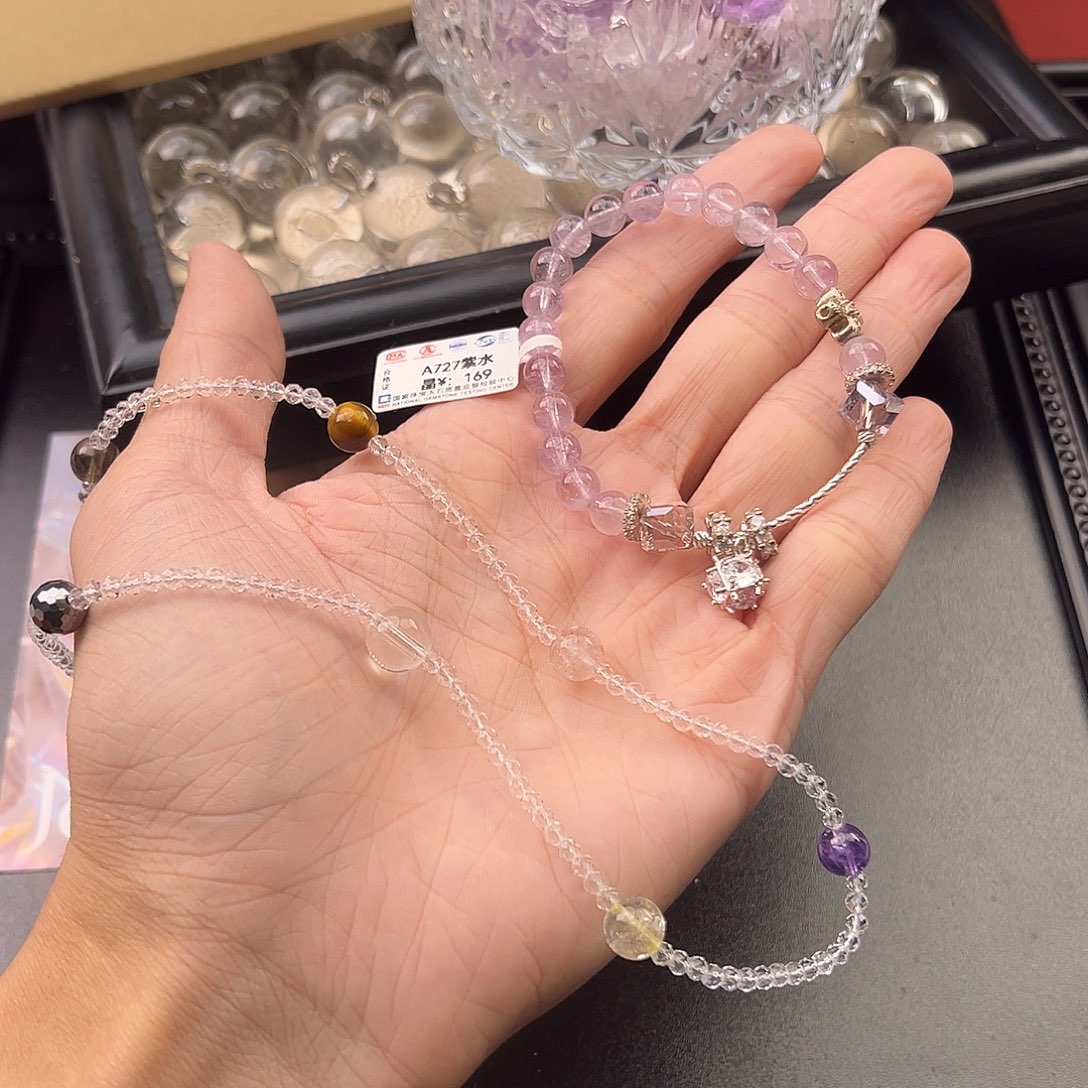 水晶手链未镶嵌发2