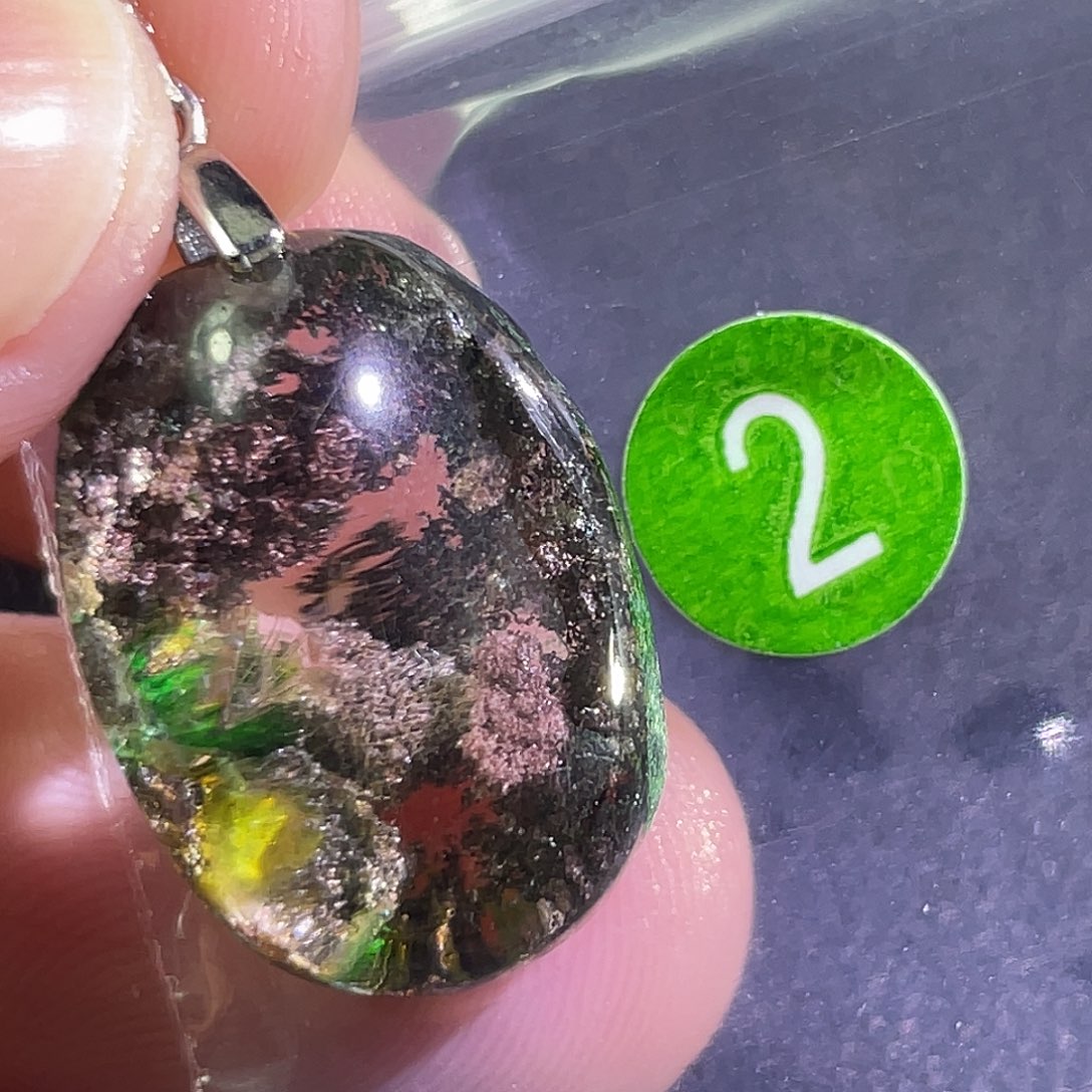 唐***子未镶嵌水晶吊坠(赠链)