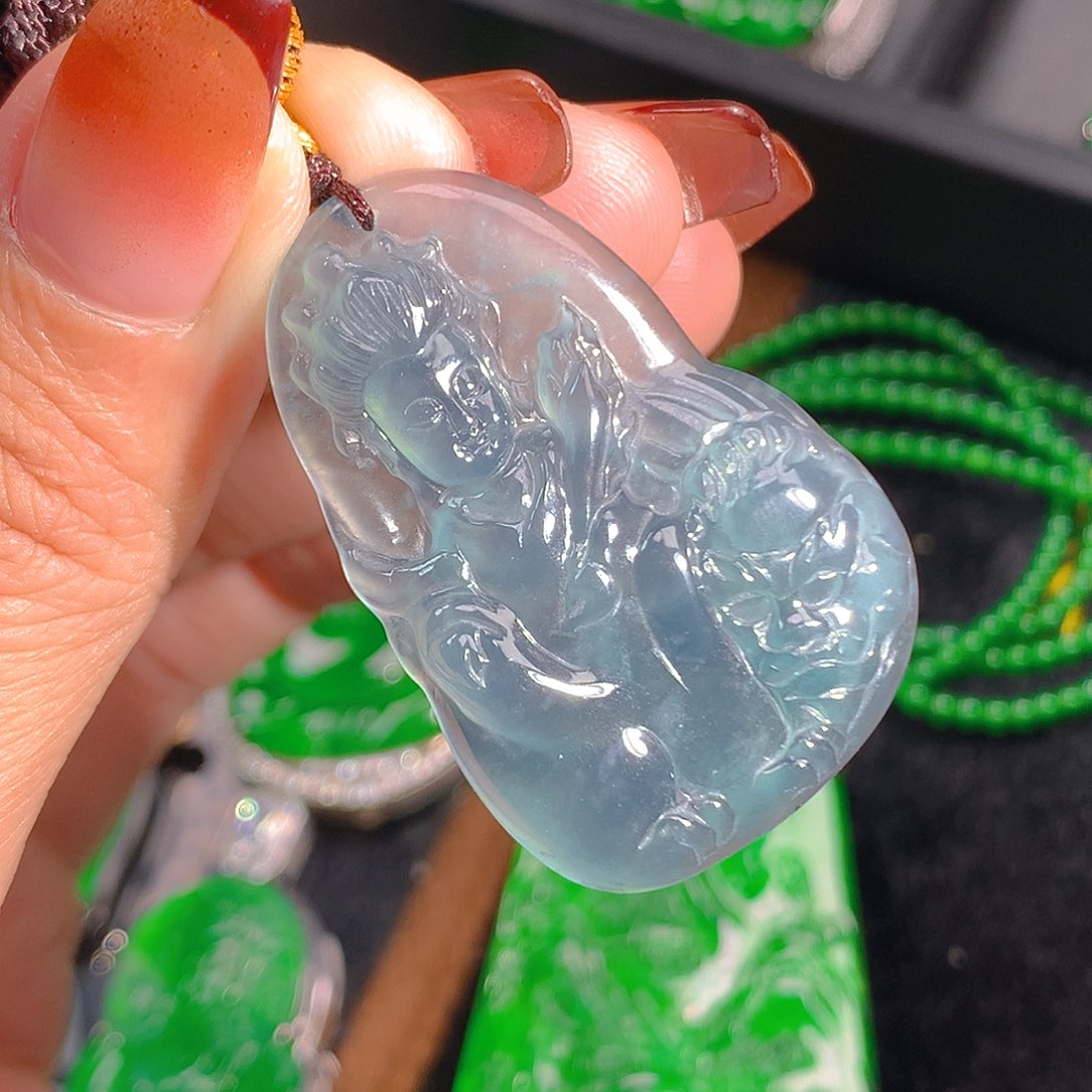 翡翠吊坠(不含链)未镶嵌