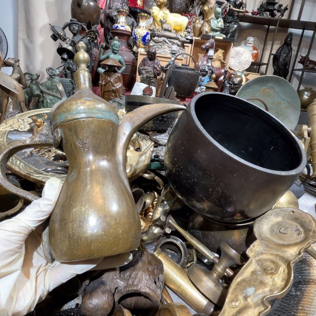 大阪回流铜器摆件18