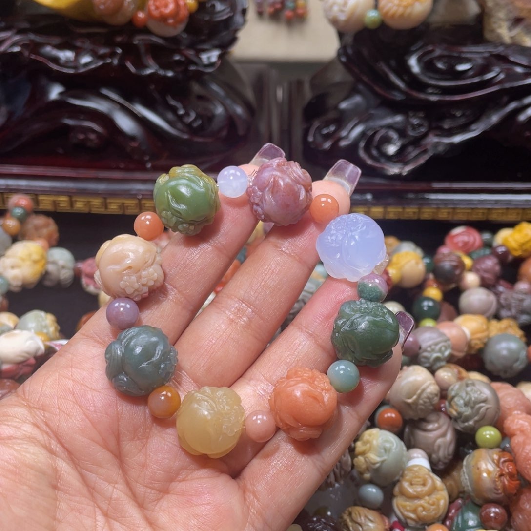 石英质玉手链未镶嵌