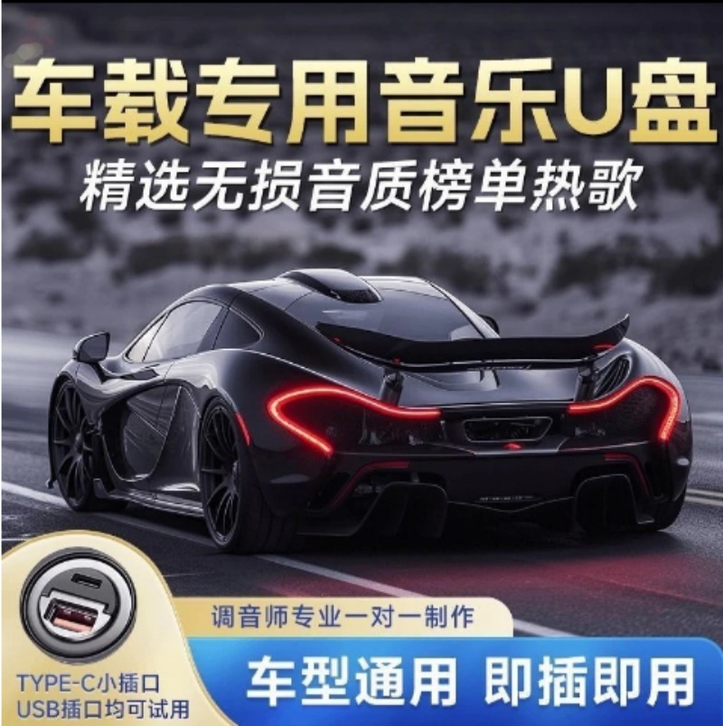 【正版授权】2025柏林之音黑胶芯片高品质车载U盘黑胶原声至臻兼容