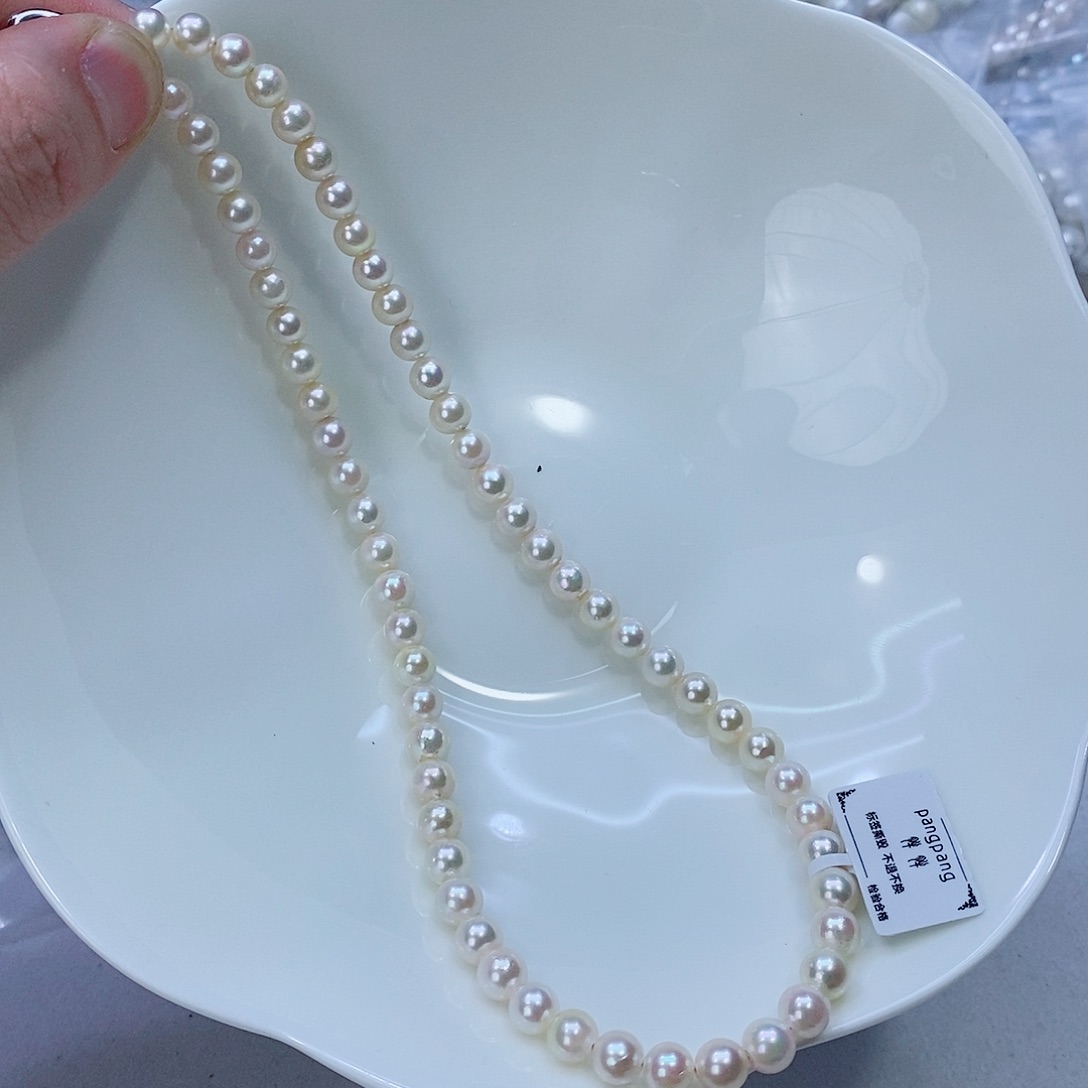 海水珍珠颈饰银S925镶嵌