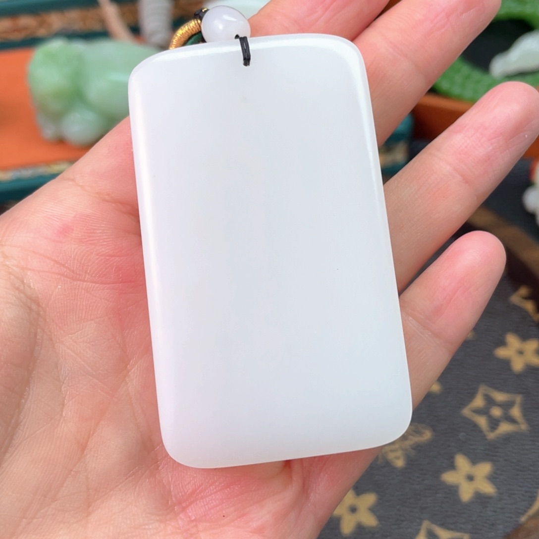 和田玉把件未镶嵌