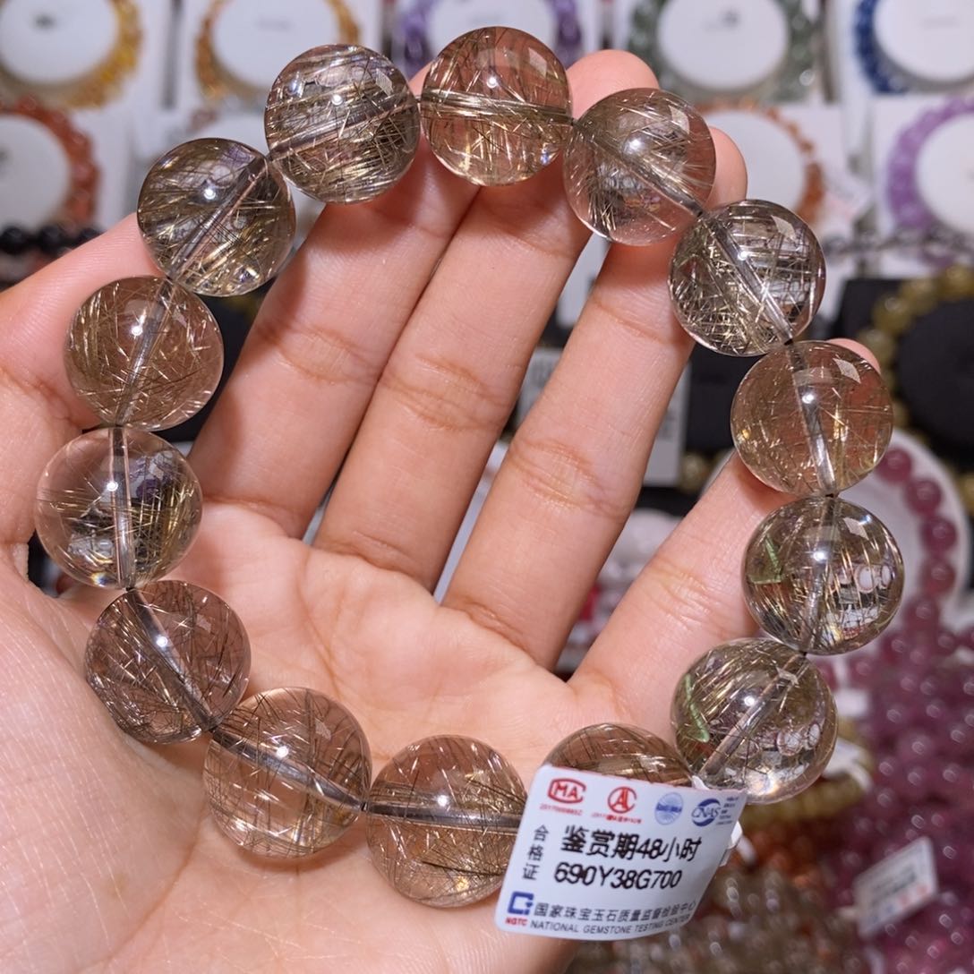 【闪购商品】水晶手链未镶嵌维纳斯银发晶17.1mm