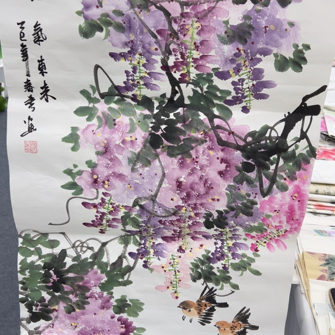 国画国画作品欣赏一下