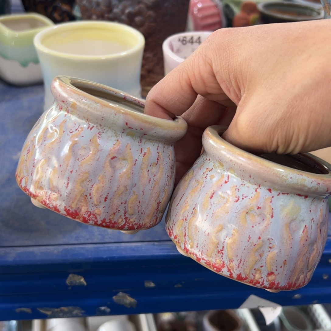 陶瓷陶瓷多肉花盆@@1297