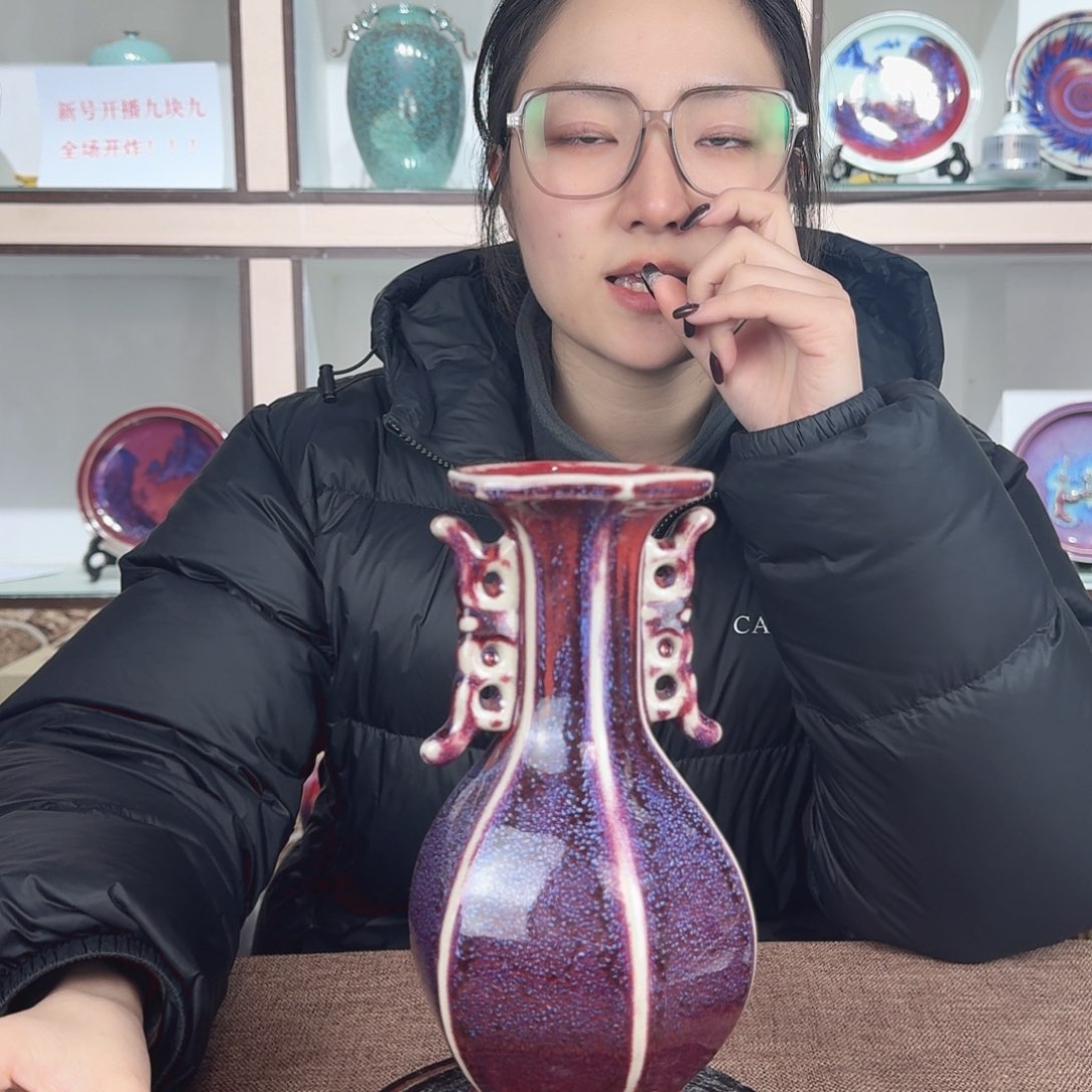 瓷片少年渡钧 钧瓷收藏品