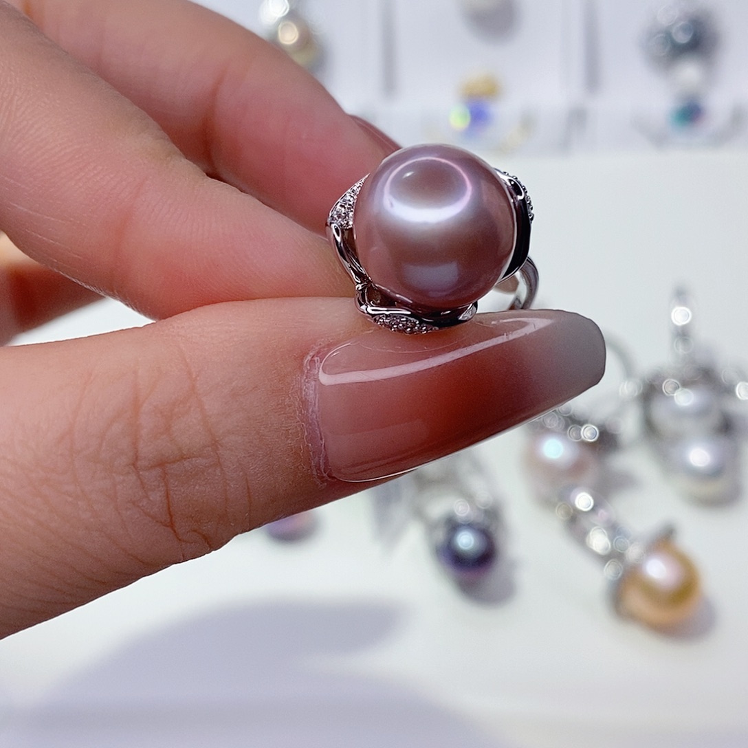 戒指未镶嵌淡水珍珠