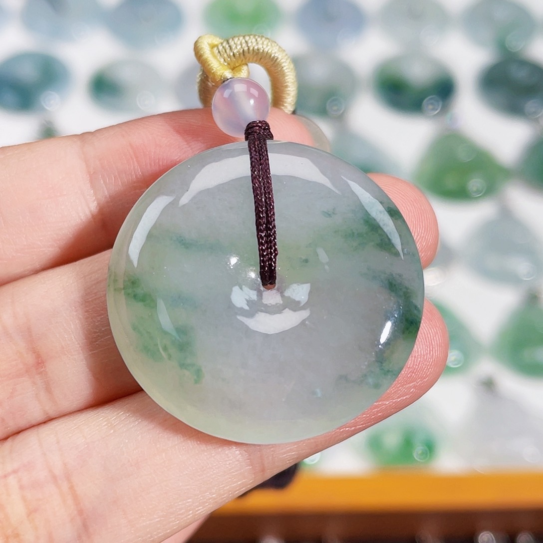 颈饰未镶嵌翡翠吊坠