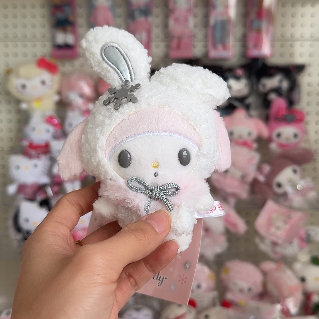PU革美乐蒂雪兔挂件