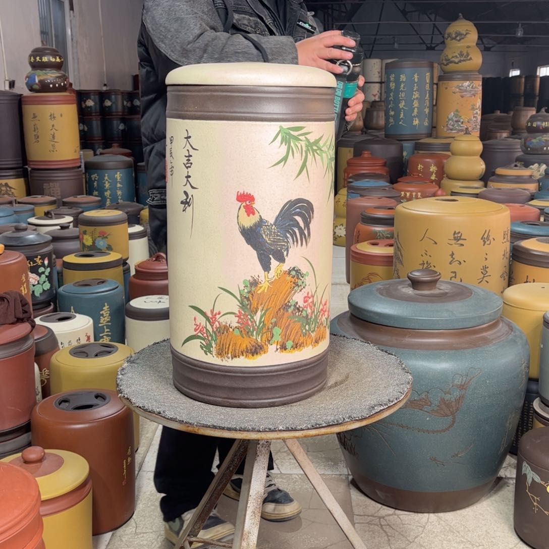 紫砂茶叶罐茶叶罐