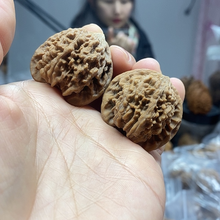 文玩核桃把件34满天星迷你