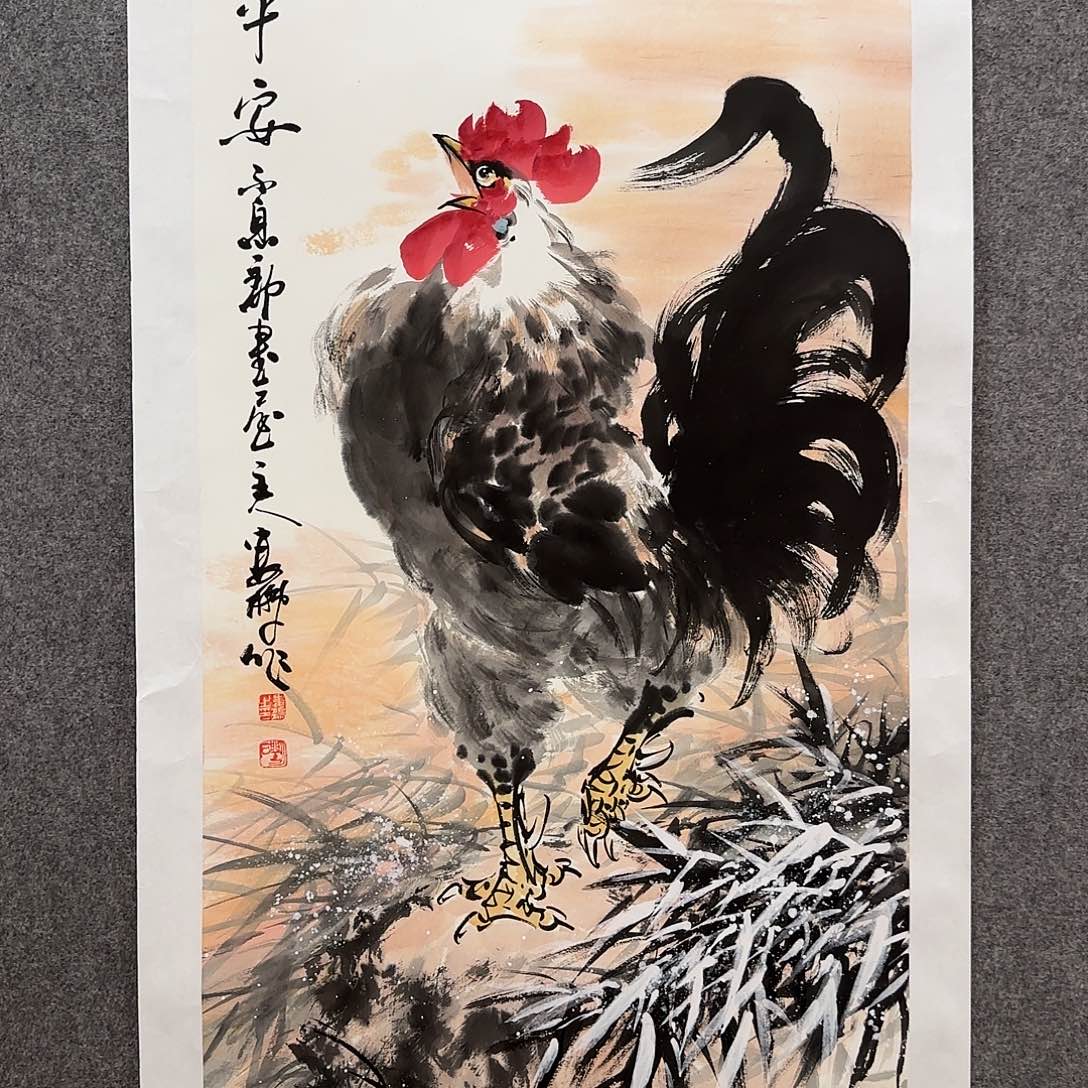 国画大**具娄鹏老师手绘作品