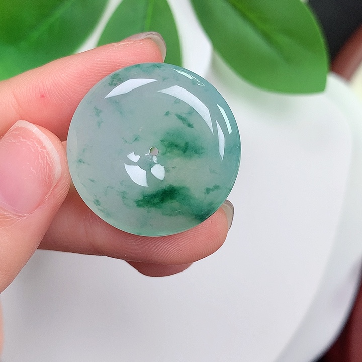 颈饰未镶嵌翡翠27.8-5.7mm