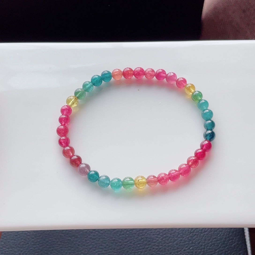 手链碧玺未镶嵌5mm左右