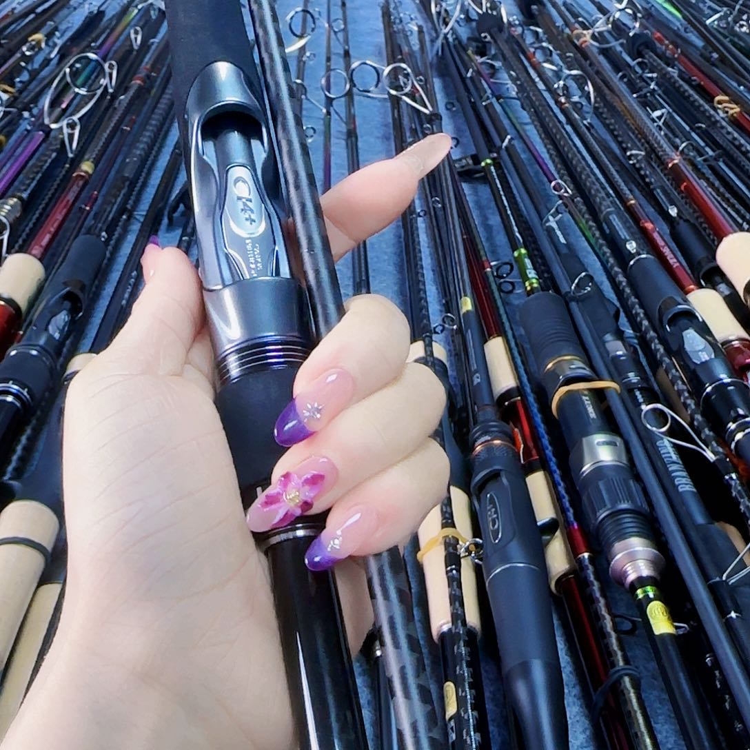 Y***礼碳素3.8m路亚竿直柄杆链接