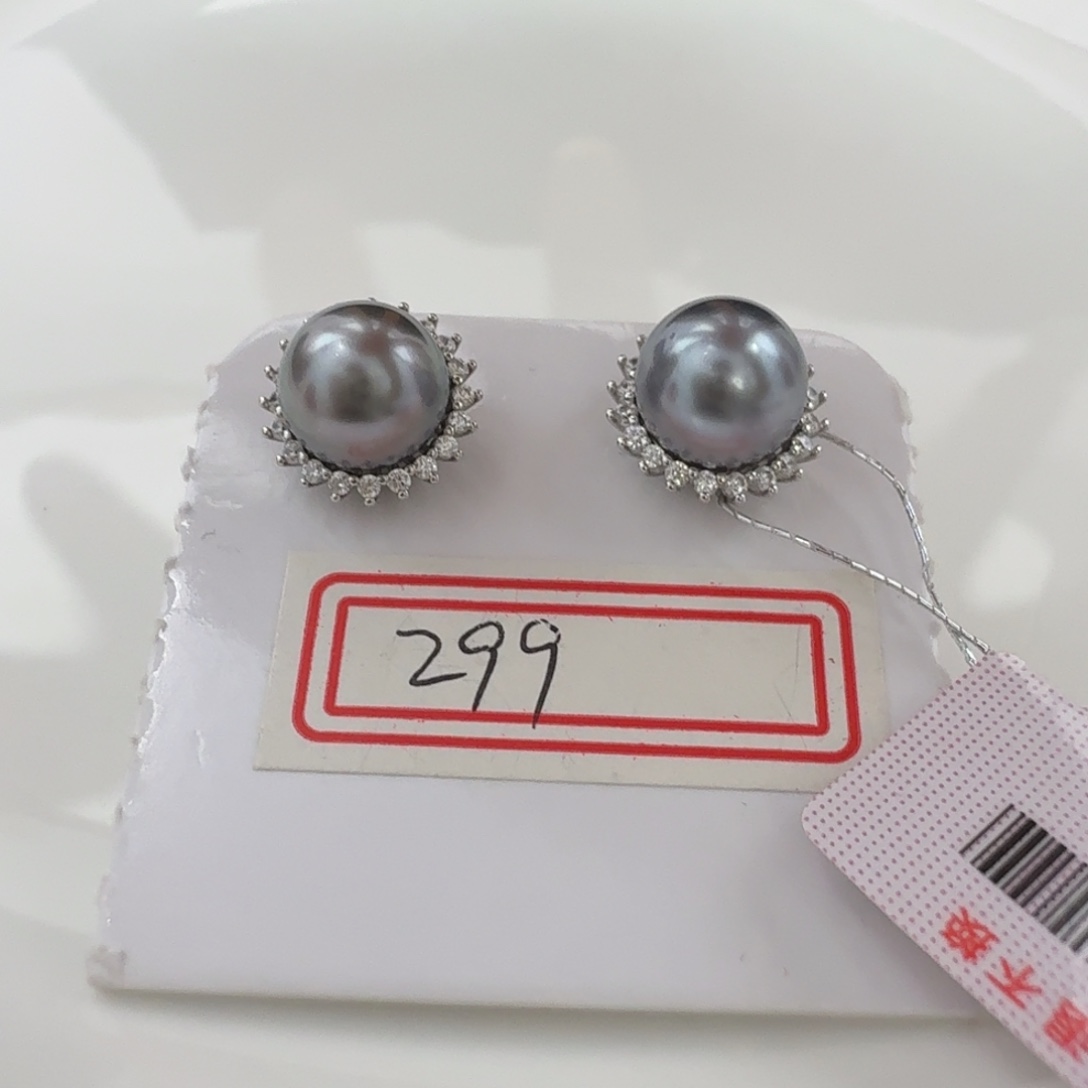 未镶嵌耳饰海水珍珠