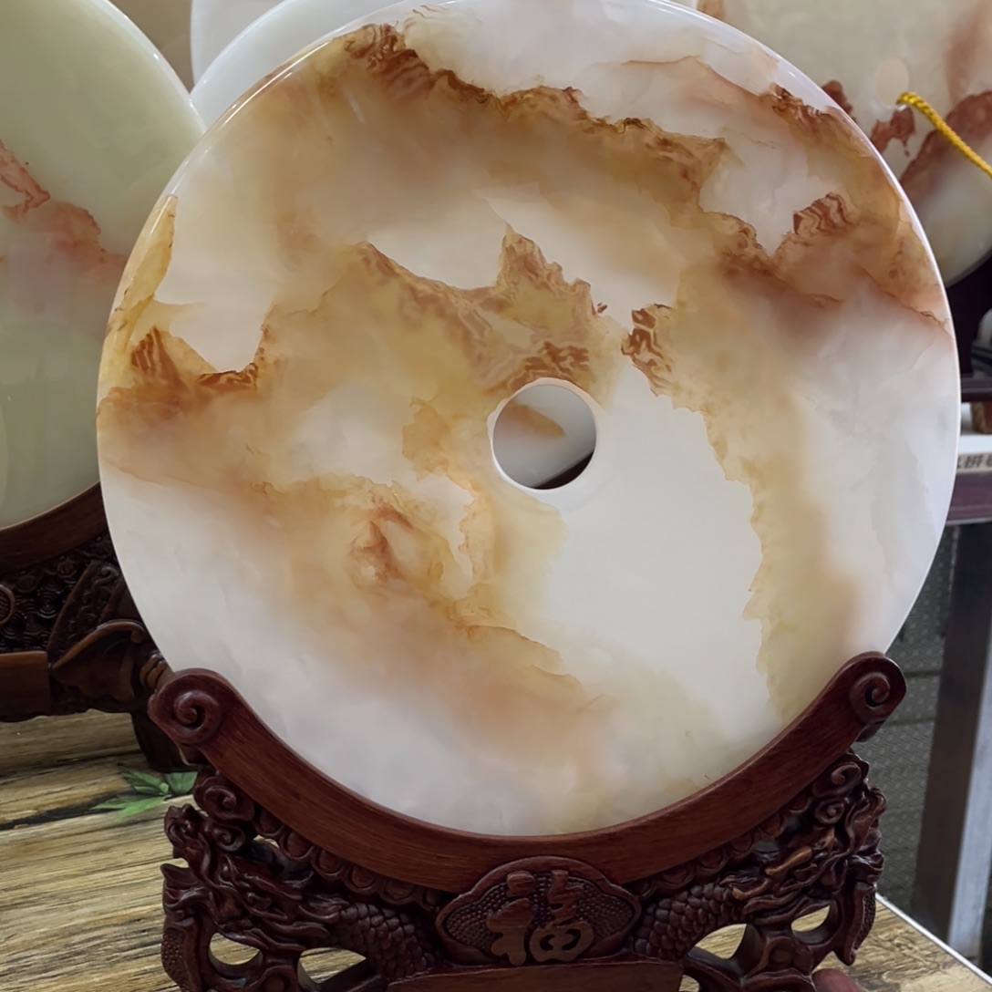 石材直径30厘米的，平平安安