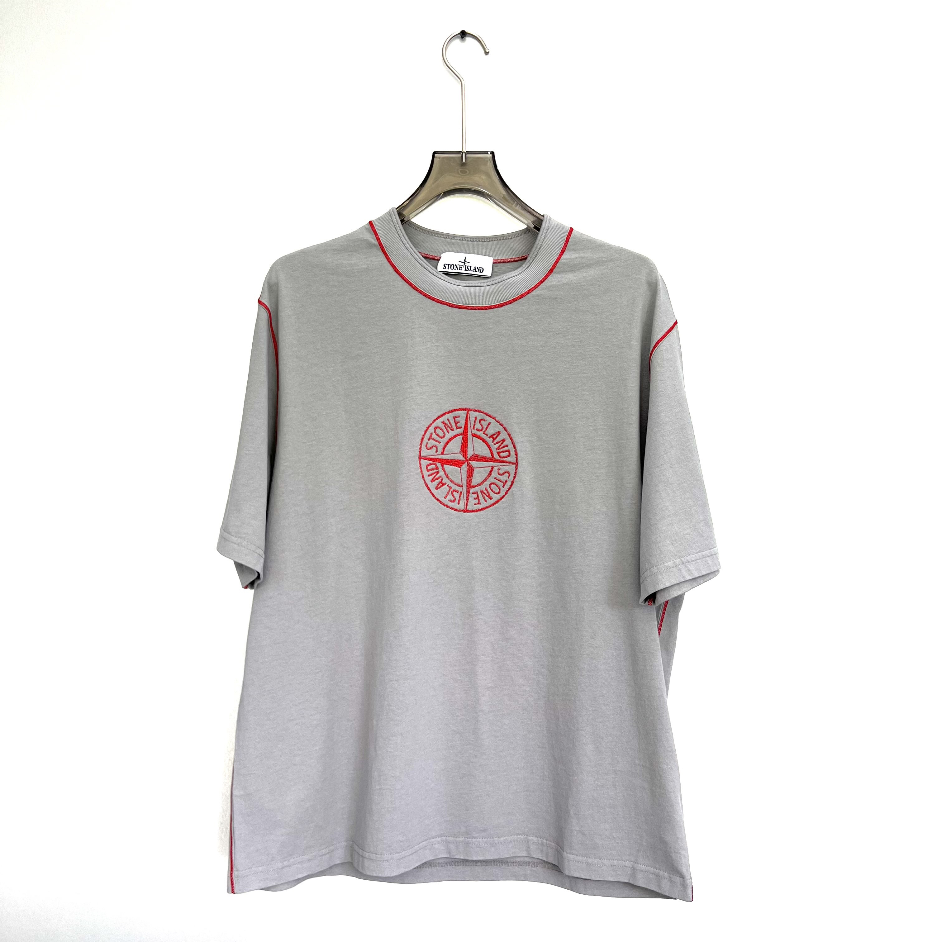 未使用 STONE ISLAND 25蛇年限定胸前logo刺绣圆领短袖/L码（北京）