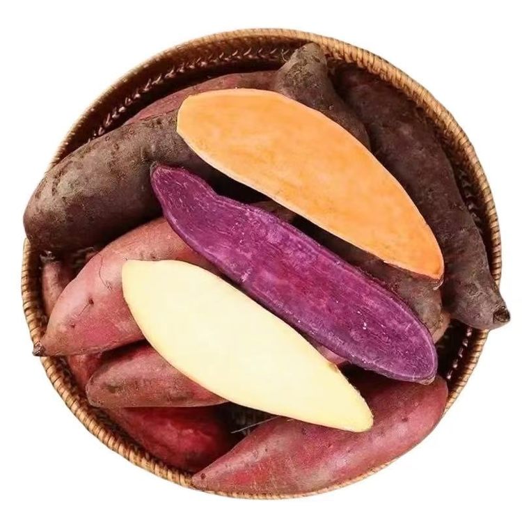 山东三拼烟薯/哈密/黑美人紫薯一箱三味粗粮好吃5斤9斤