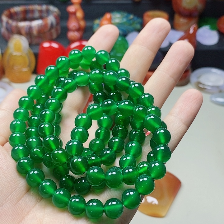 未镶嵌吊坠(不含链)玛瑙/玉髓口*