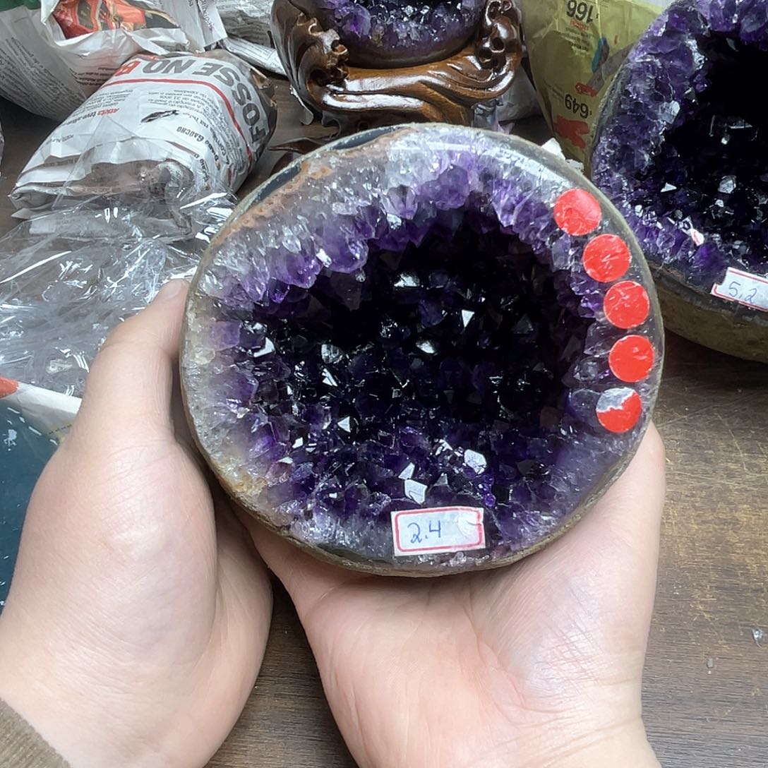 紫晶大型摆件（非配饰）未镶嵌a***r