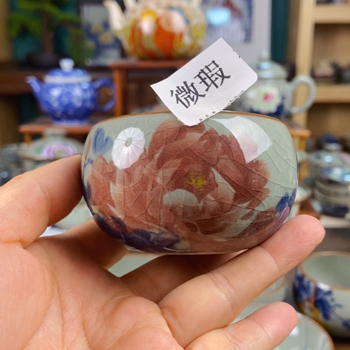 瓷片手工制作工艺精湛等特点