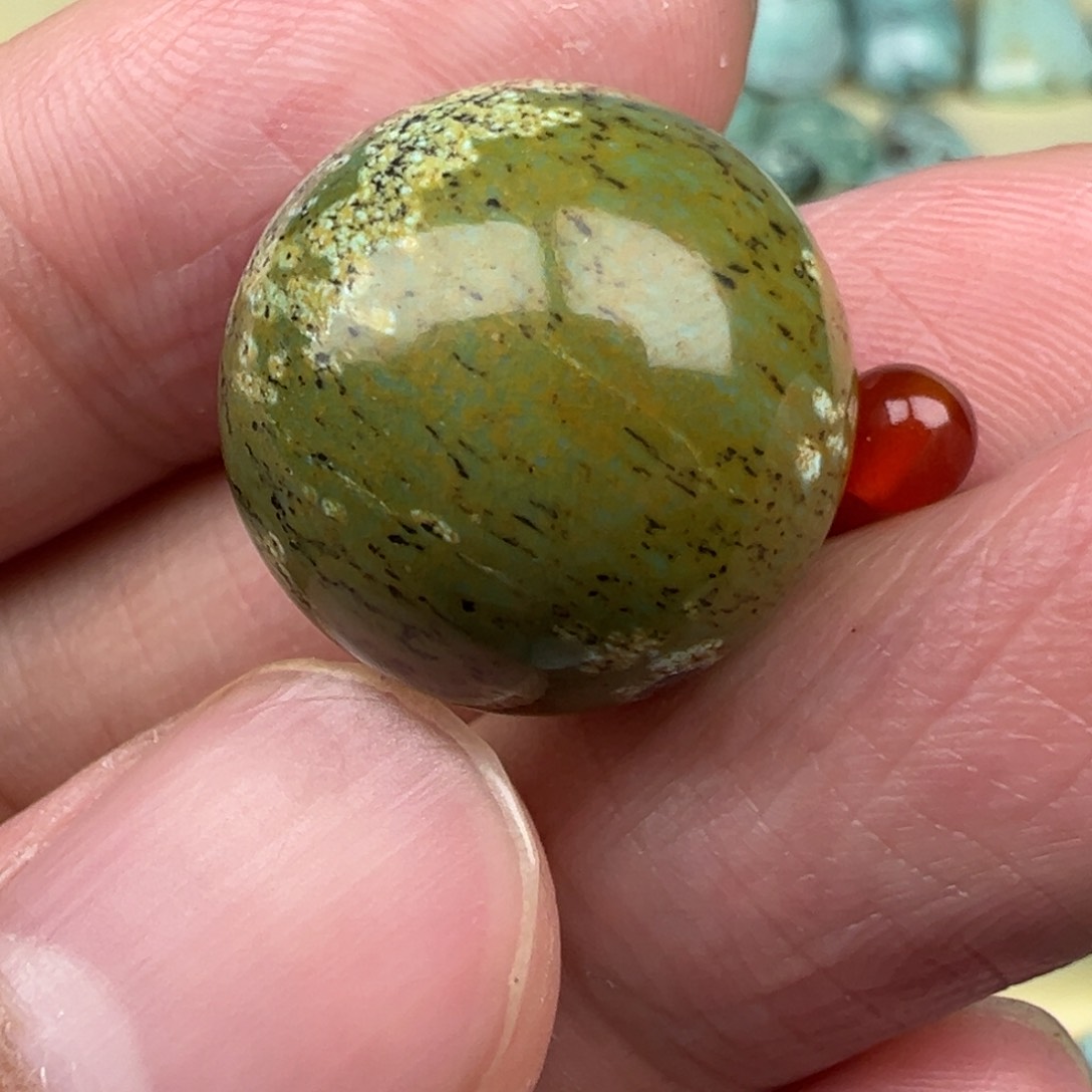 南红玛瑙配饰未镶嵌卡17.2