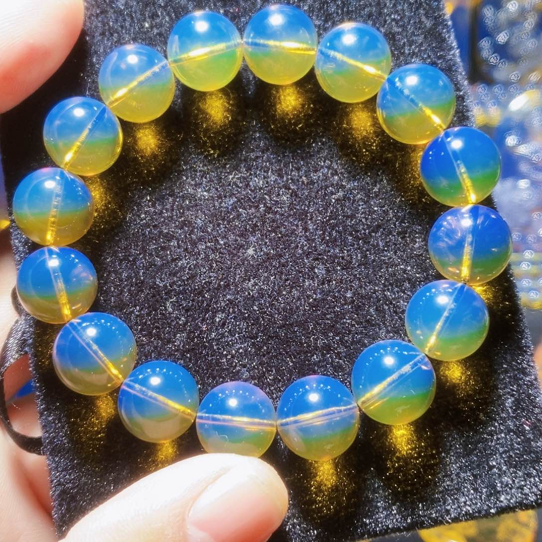 【闪购商品】蓝珀颈饰未镶嵌蓝珀手串