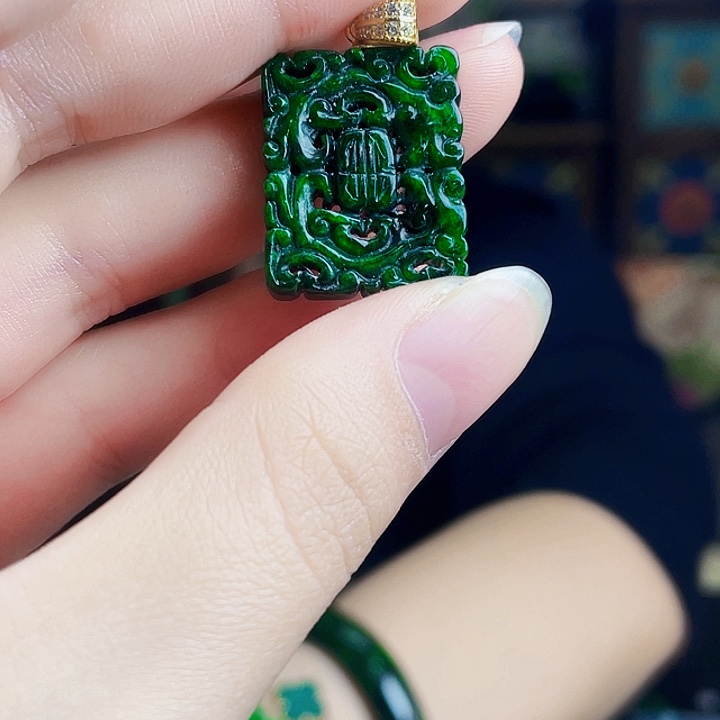 翡翠银S925镶嵌颈饰多样性