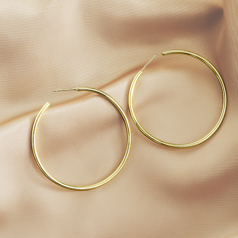 铜合金耳饰 高级感设计师轻奢款耳钉耳饰~7597