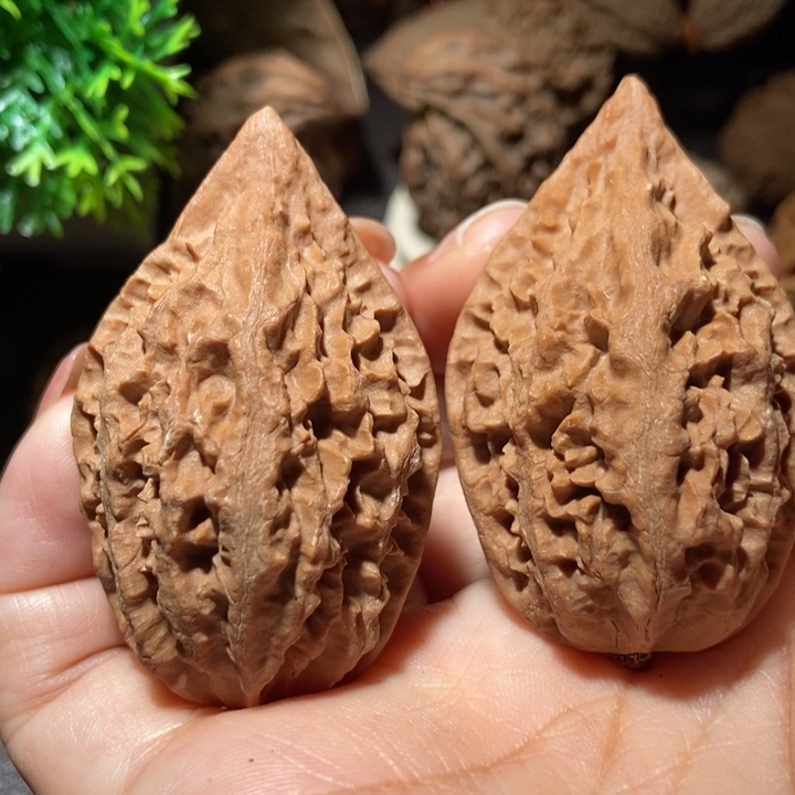 把件文玩核桃东北楸子小雪8