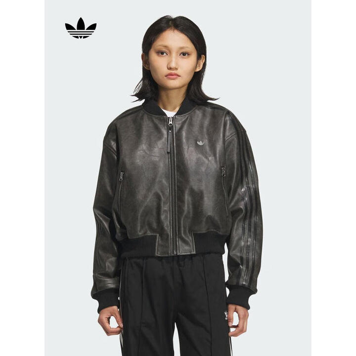 adidas/阿迪达斯三叶草女子商场同款经典保暖复古运动棉服KC2656