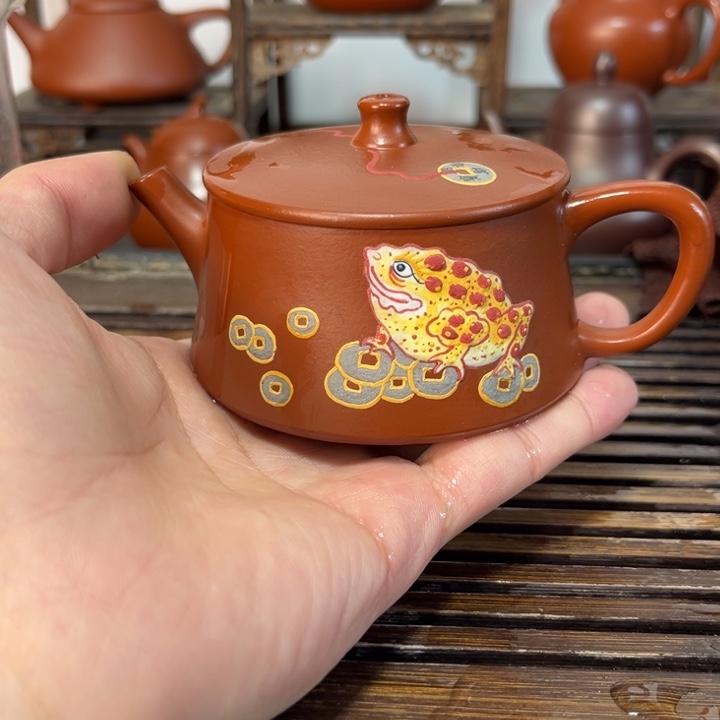 茶壶紫砂原矿紫砂手工制作