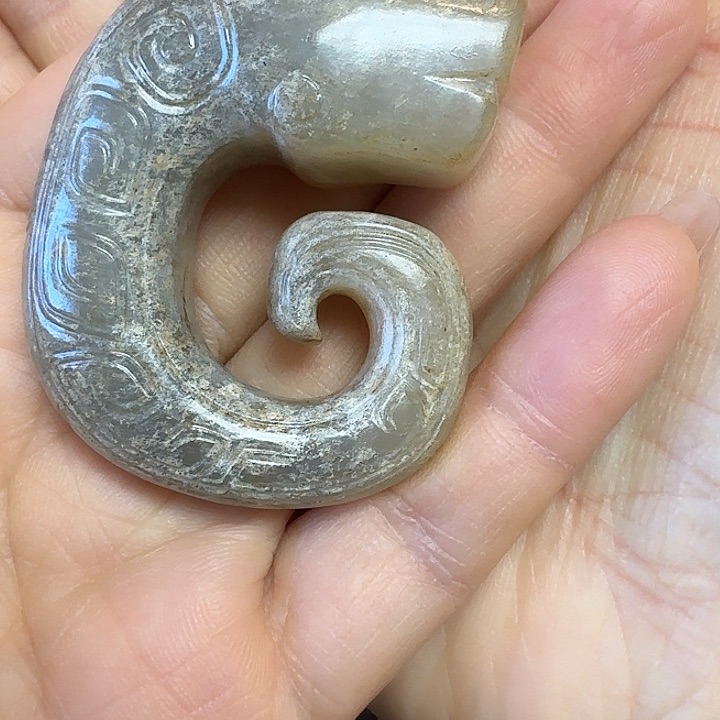 和田玉挂件未镶嵌十**马