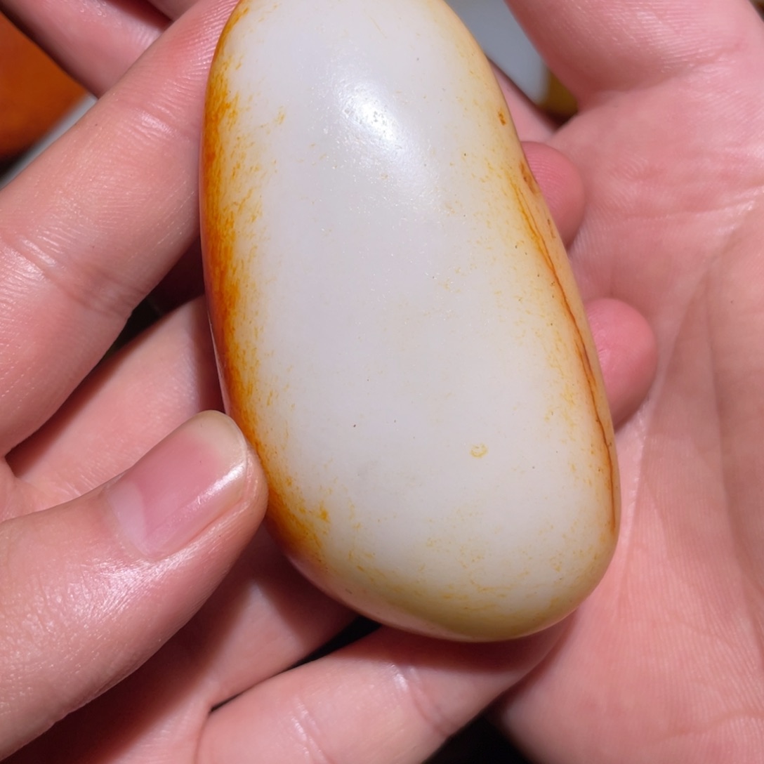 和田玉把件未镶嵌晨***，