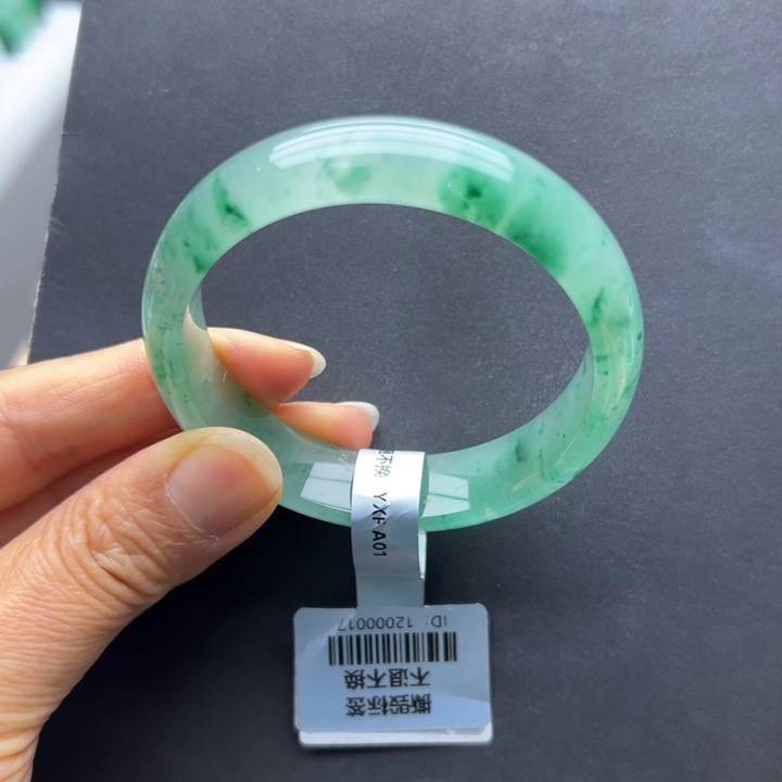 最****石英质玉未镶嵌手镯燕子➕53.8