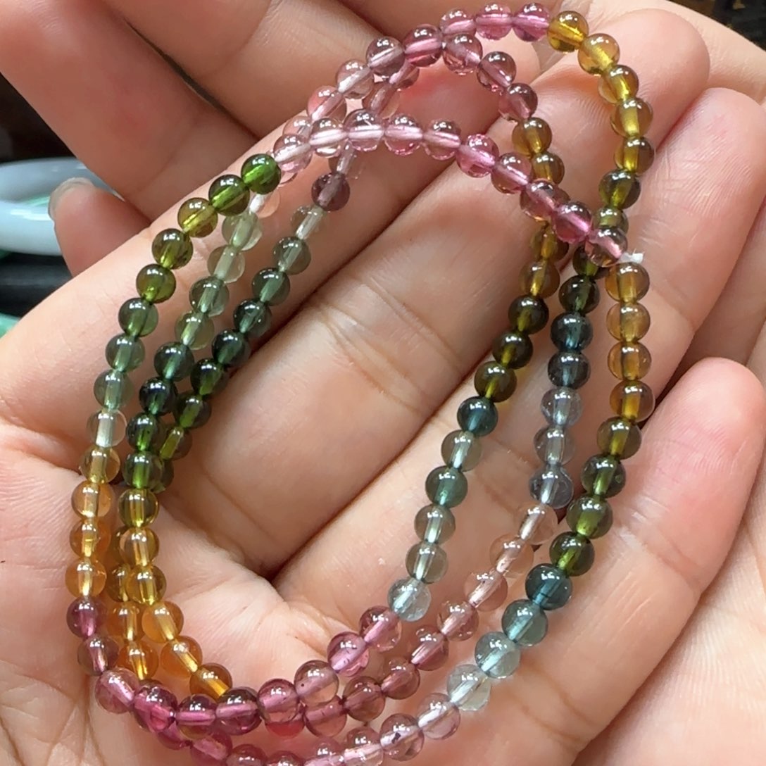 手链未镶嵌碧玺美**景碧玺680