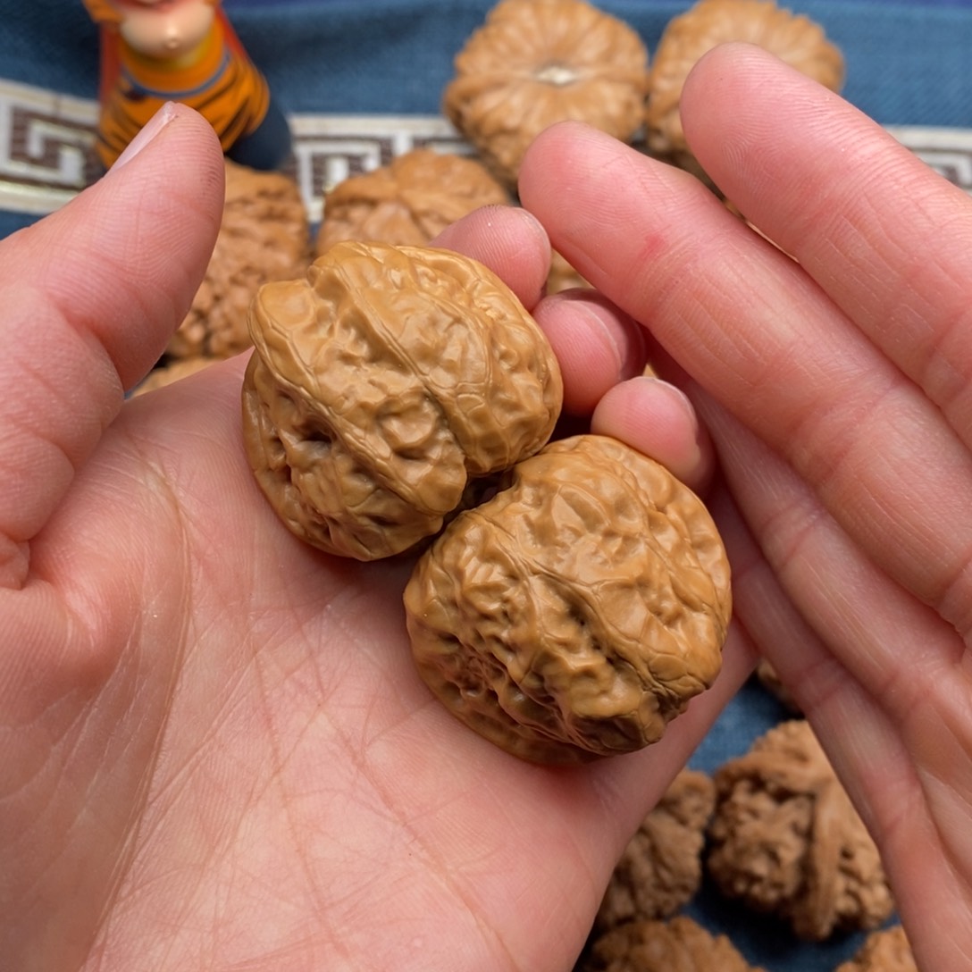 文玩核桃把件没**.35肌肉蛙