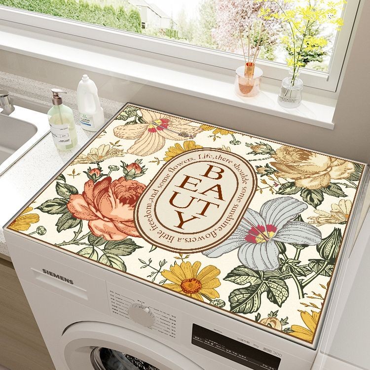 A034【60*60cm】硅藻泥入户门垫喜庆玄关厨房浴室防滑免洗地毯地垫