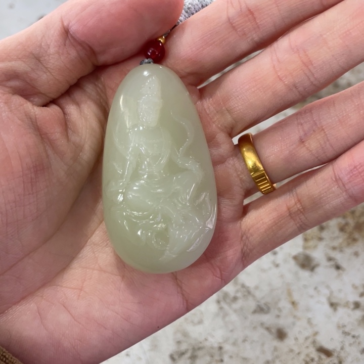 和田玉项链未镶嵌