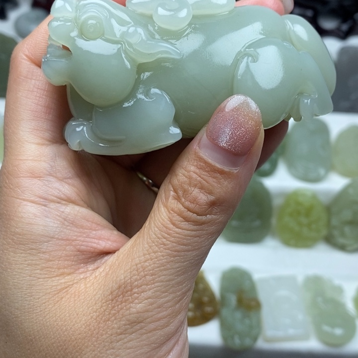 和田玉（糖玉）未镶嵌颈饰86