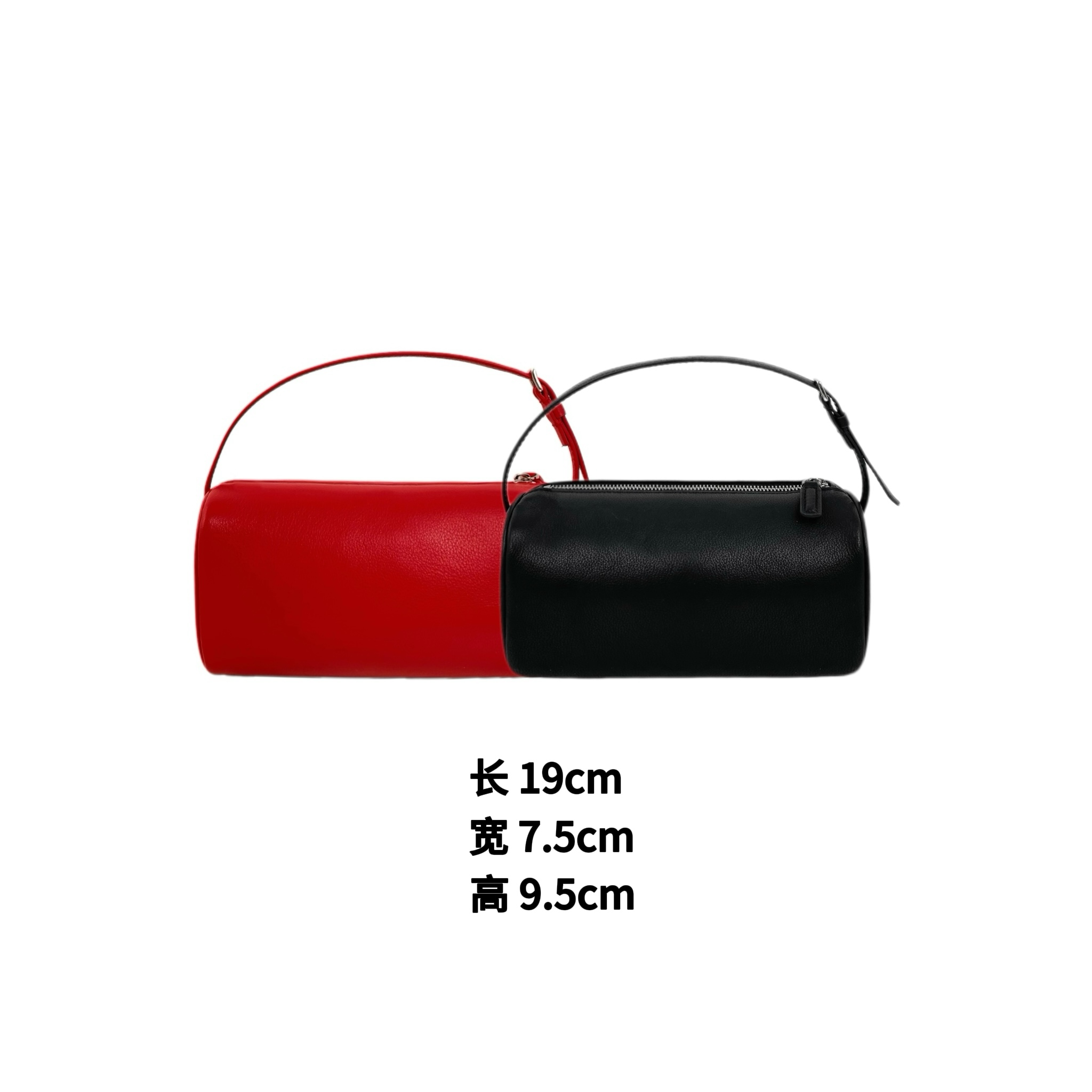 072 & RICE【笔筒包】简约时尚百搭手提包 XZZ2237