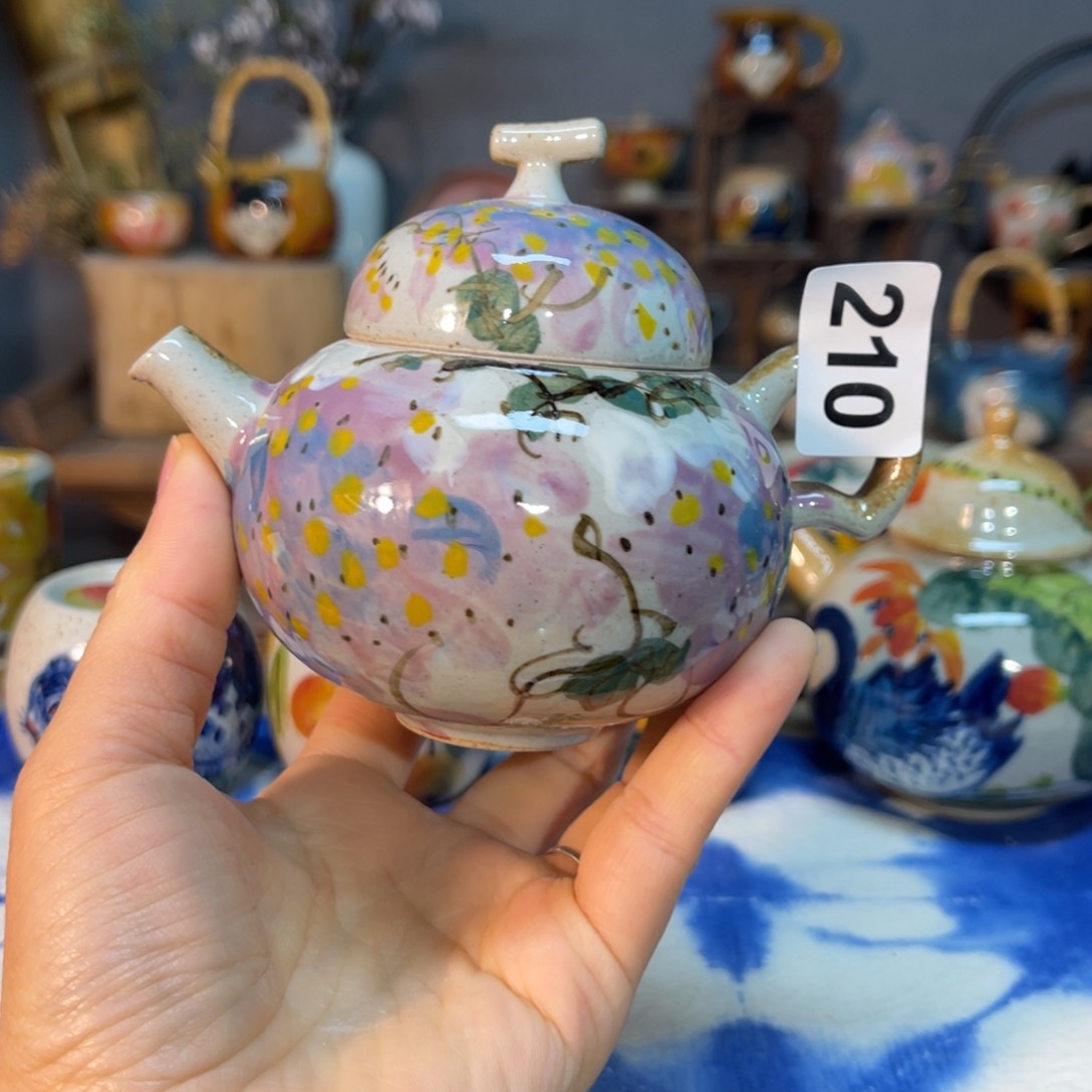 杯素浅陶瓷手工手绘